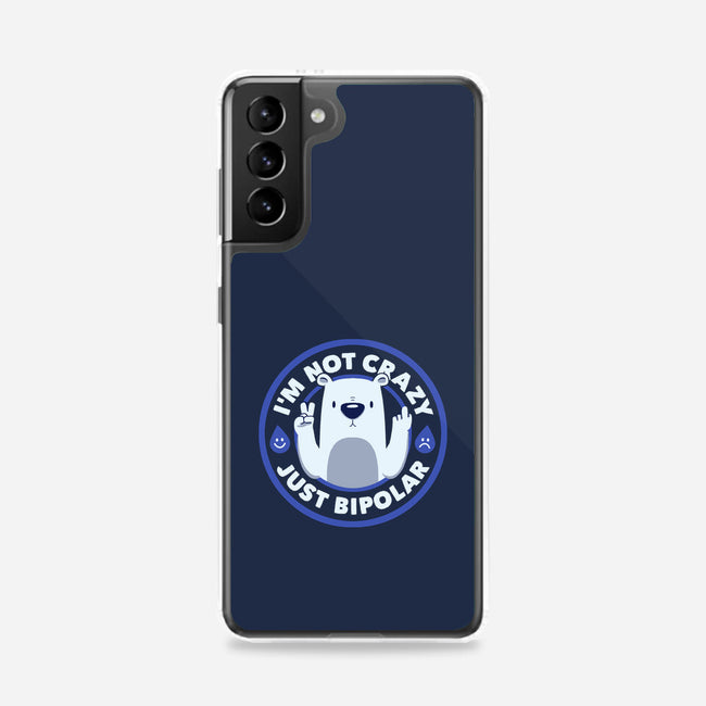 Not Crazy Bipolar Bear-Samsung-Snap-Phone Case-tobefonseca