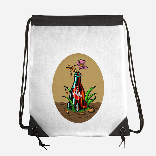 Nuke Flowers-None-Drawstring-Bag-nickzzarto