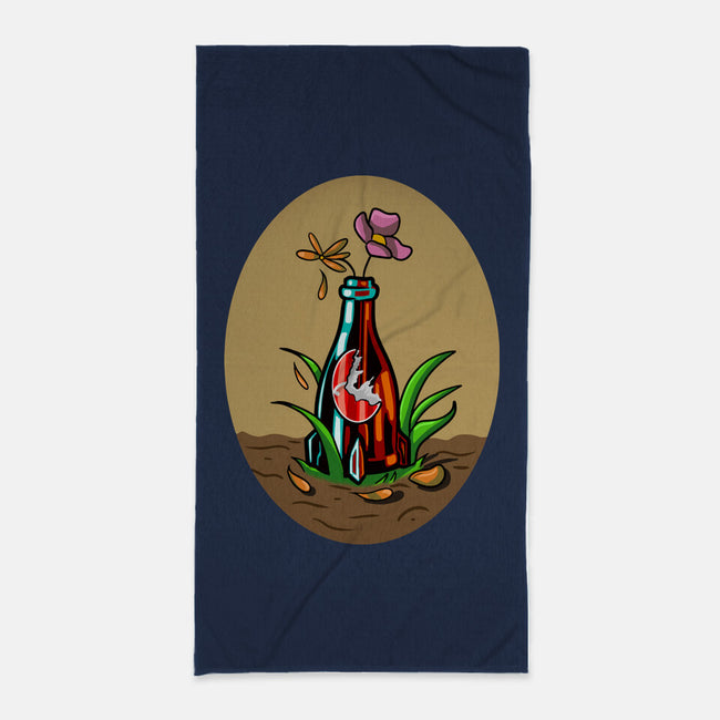 Nuke Flowers-None-Beach-Towel-nickzzarto