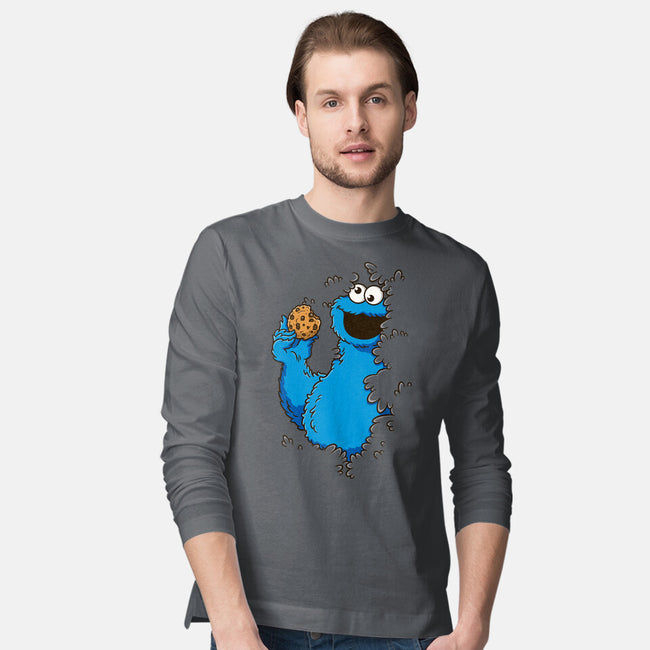 Cookie Bush-Mens-Long Sleeved-Tee-Barbadifuoco