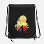 Skull Sunset-None-Drawstring-Bag-dandingeroz