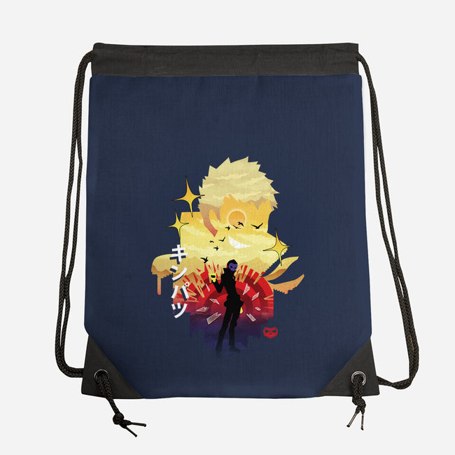 Skull Sunset-None-Drawstring-Bag-dandingeroz