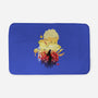 Skull Sunset-None-Memory Foam-Bath Mat-dandingeroz