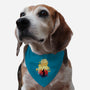 Skull Sunset-Dog-Adjustable-Pet Collar-dandingeroz