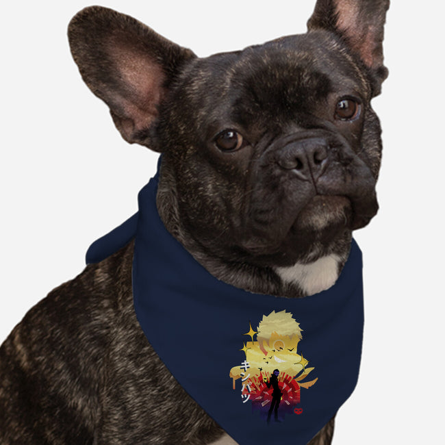 Skull Sunset-Dog-Bandana-Pet Collar-dandingeroz