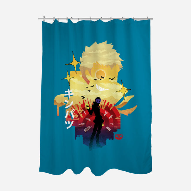 Skull Sunset-None-Polyester-Shower Curtain-dandingeroz