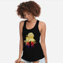 Skull Sunset-Womens-Racerback-Tank-dandingeroz