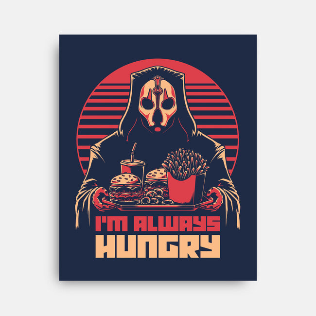 Hungry Space Lord-None-Stretched-Canvas-Studio Mootant