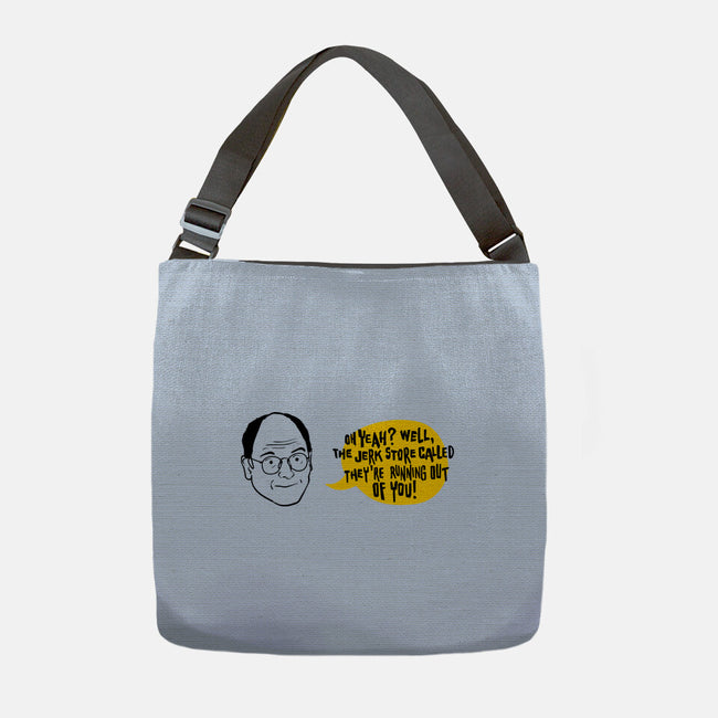 The Jerk Store Called-None-Adjustable Tote-Bag-nathanielf