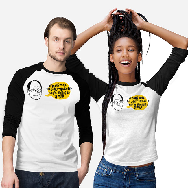 The Jerk Store Called-Unisex-Baseball-Tee-nathanielf