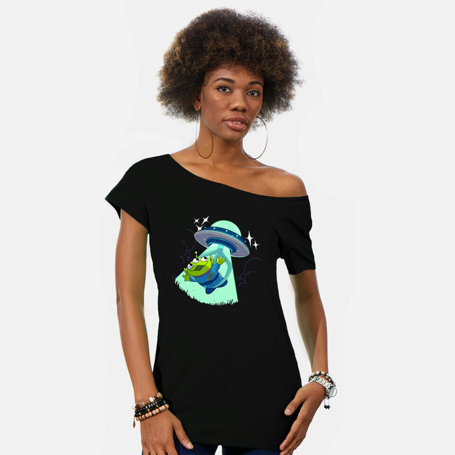 THE CLAW-Womens-Off Shoulder-Tee-mmandy