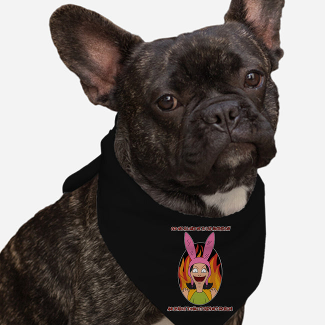 Louise Lives-Dog-Bandana-Pet Collar-Alexhefe