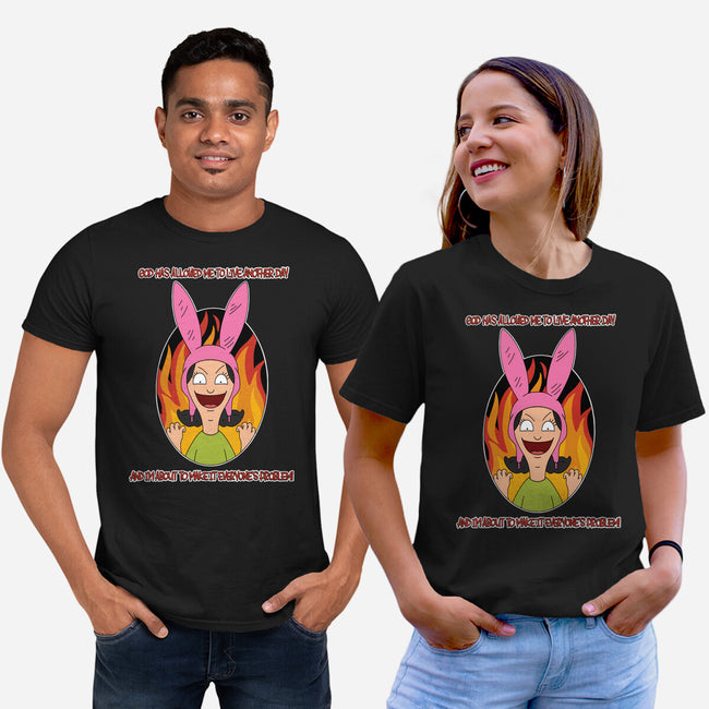 Louise Lives-Unisex-Basic-Tee-Alexhefe