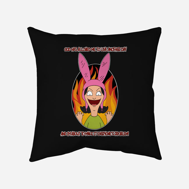 Louise Lives-None-Non-Removable Cover w Insert-Throw Pillow-Alexhefe