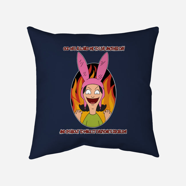 Louise Lives-None-Removable Cover-Throw Pillow-Alexhefe
