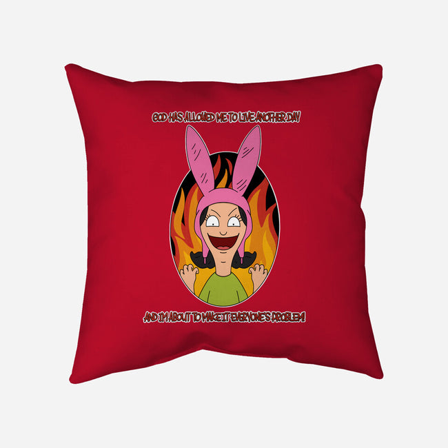 Louise Lives-None-Removable Cover-Throw Pillow-Alexhefe