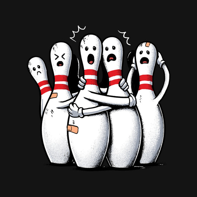 Panic At The Bowling Alley-Mens-Basic-Tee-GoshWow