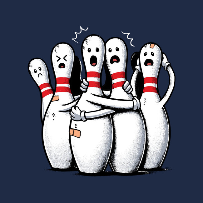 Panic At The Bowling Alley-Womens-Fitted-Tee-GoshWow