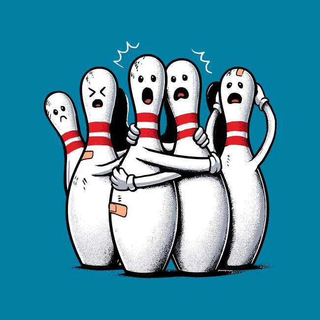 Panic At The Bowling Alley-Mens-Basic-Tee-GoshWow