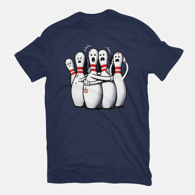 Panic At The Bowling Alley-Unisex-Basic-Tee-GoshWow