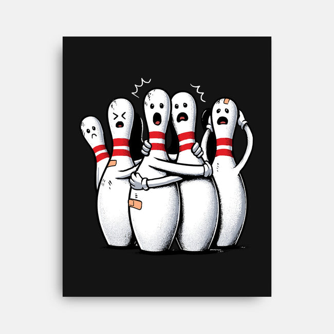 Panic At The Bowling Alley-None-Stretched-Canvas-GoshWow
