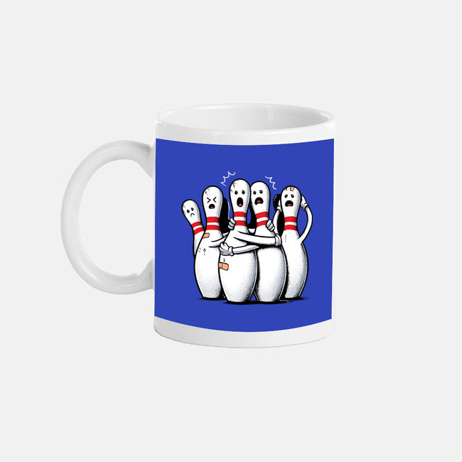 Panic At The Bowling Alley-None-Mug-Drinkware-GoshWow