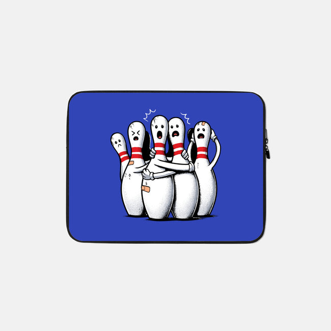 Panic At The Bowling Alley-None-Zippered-Laptop Sleeve-GoshWow