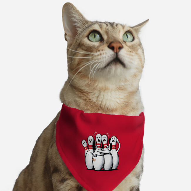 Panic At The Bowling Alley-Cat-Adjustable-Pet Collar-GoshWow