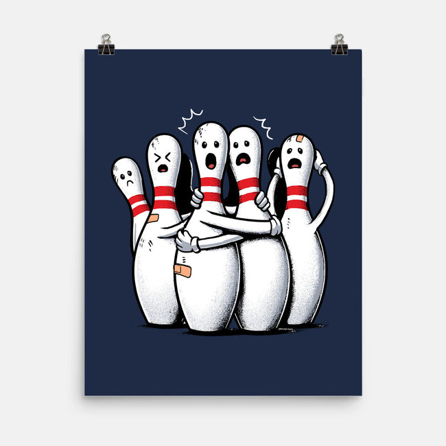 Panic At The Bowling Alley-None-Matte-Poster-GoshWow