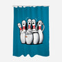 Panic At The Bowling Alley-None-Polyester-Shower Curtain-GoshWow