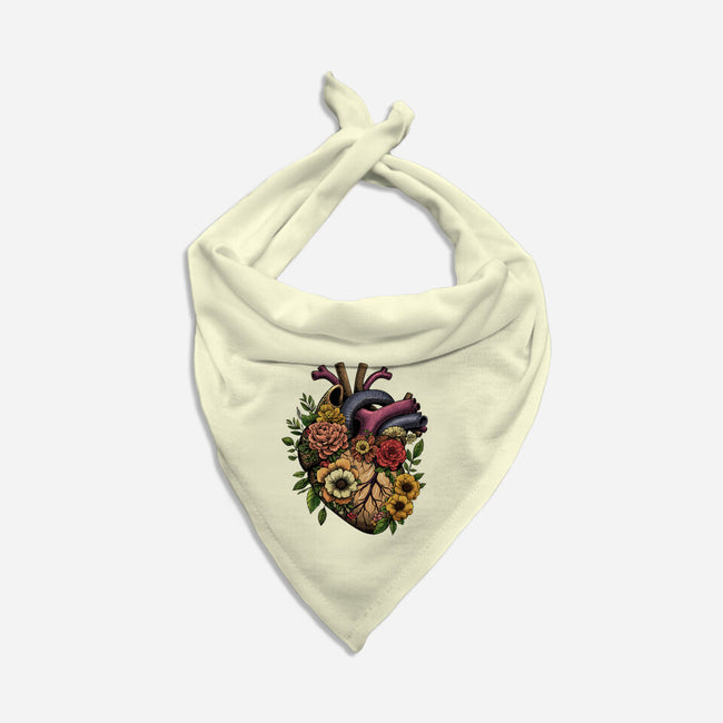 Bloomin Heart-Cat-Bandana-Pet Collar-GoshWow