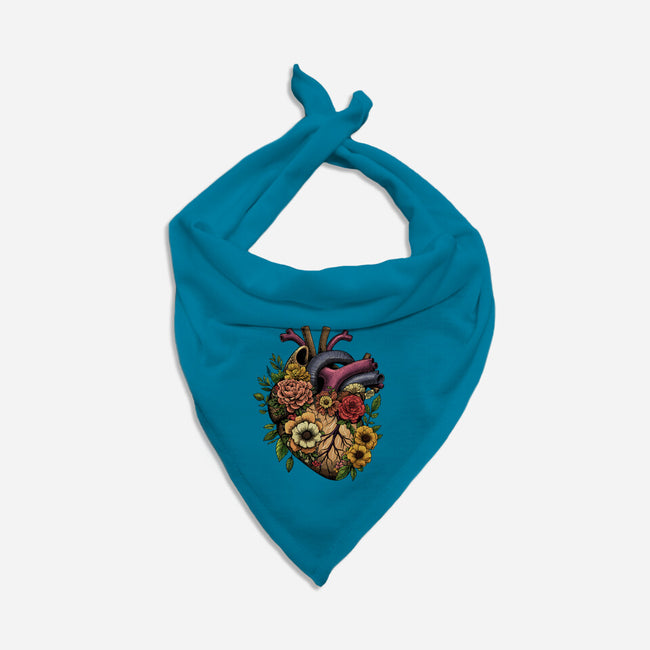 Bloomin Heart-Cat-Bandana-Pet Collar-GoshWow