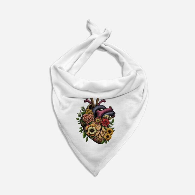 Bloomin Heart-Cat-Bandana-Pet Collar-GoshWow