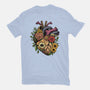 Bloomin Heart-Mens-Heavyweight-Tee-GoshWow