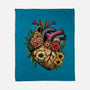 Bloomin Heart-None-Fleece-Blanket-GoshWow
