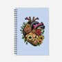 Bloomin Heart-None-Dot Grid-Notebook-GoshWow