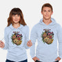 Bloomin Heart-Unisex-Pullover-Sweatshirt-GoshWow