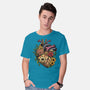 Bloomin Heart-Mens-Basic-Tee-GoshWow