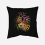 Bloomin Heart-None-Non-Removable Cover w Insert-Throw Pillow-GoshWow