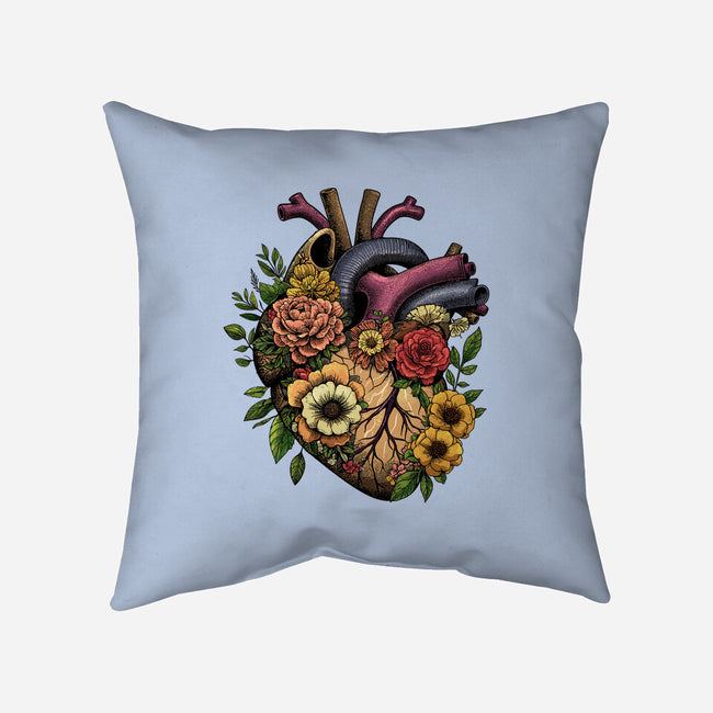 Bloomin Heart-None-Removable Cover w Insert-Throw Pillow-GoshWow