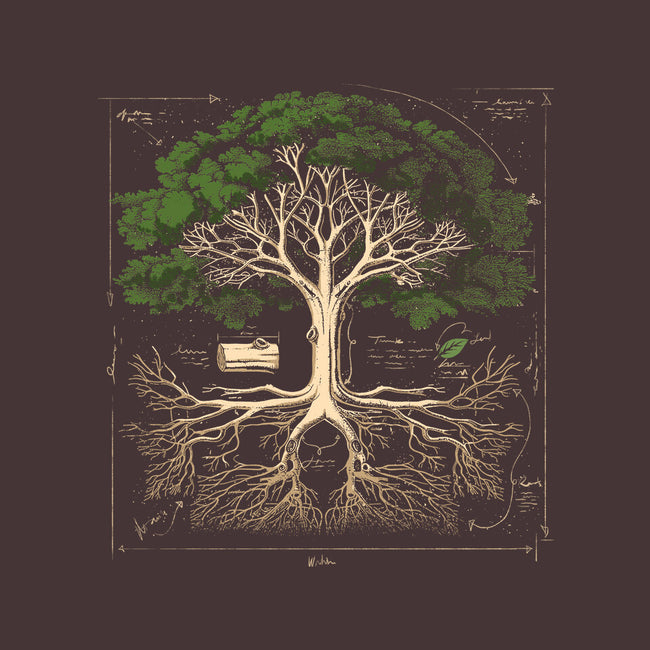 Tree Anatomy-None-Indoor-Rug-GoshWow