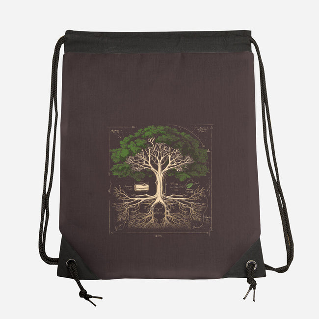 Tree Anatomy-None-Drawstring-Bag-GoshWow