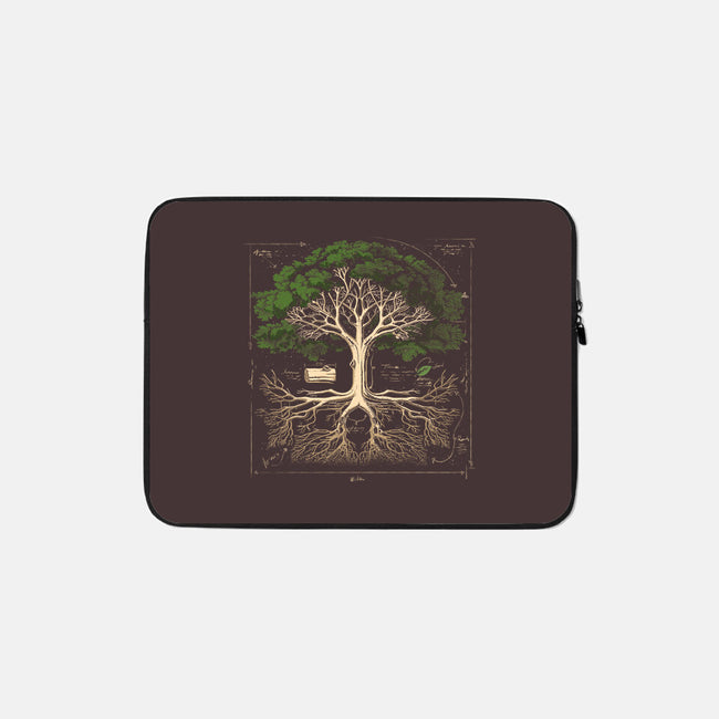 Tree Anatomy-None-Zippered-Laptop Sleeve-GoshWow
