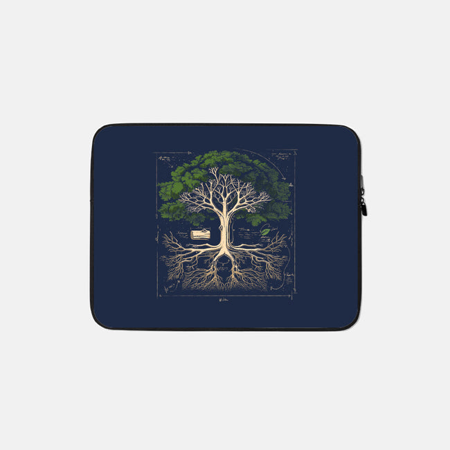 Tree Anatomy-None-Zippered-Laptop Sleeve-GoshWow
