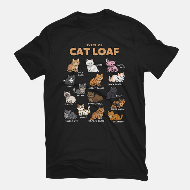 Types Of Cat Loaf-Womens-Basic-Tee-Wowsome