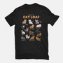 Types Of Cat Loaf-Womens-Fitted-Tee-Wowsome