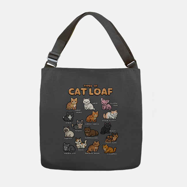 Types Of Cat Loaf-None-Adjustable Tote-Bag-Wowsome