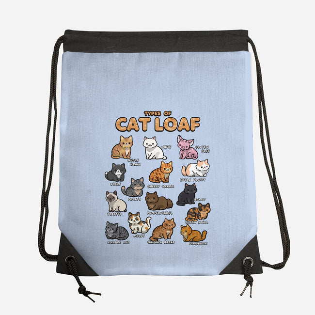 Types Of Cat Loaf-None-Drawstring-Bag-Wowsome