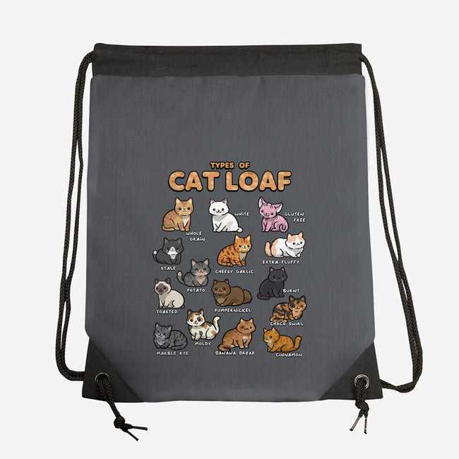 Types Of Cat Loaf-None-Drawstring-Bag-Wowsome