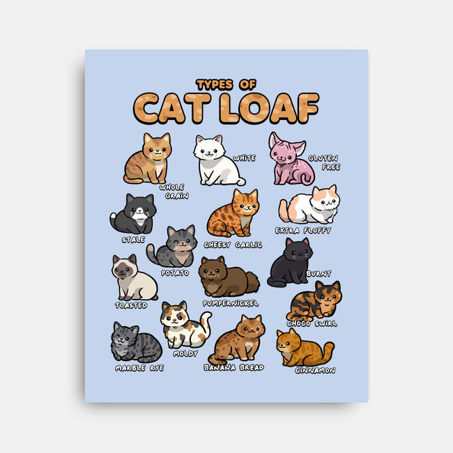 Types Of Cat Loaf-None-Stretched-Canvas-Wowsome